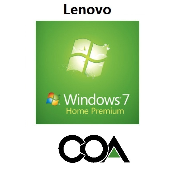 Windows 7 Home Premium OA Lenovo COA Sticker