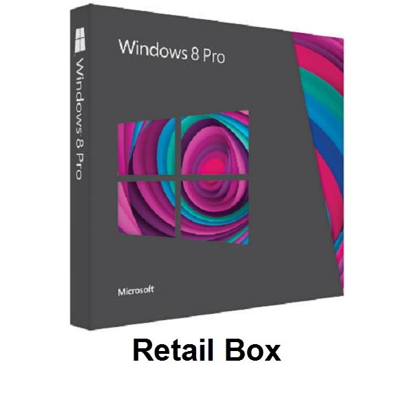 Windows 8 Professional Retail Box