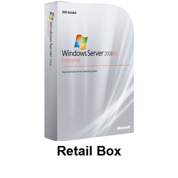 Windows Server 2008 R2 Enterprise Retail Box