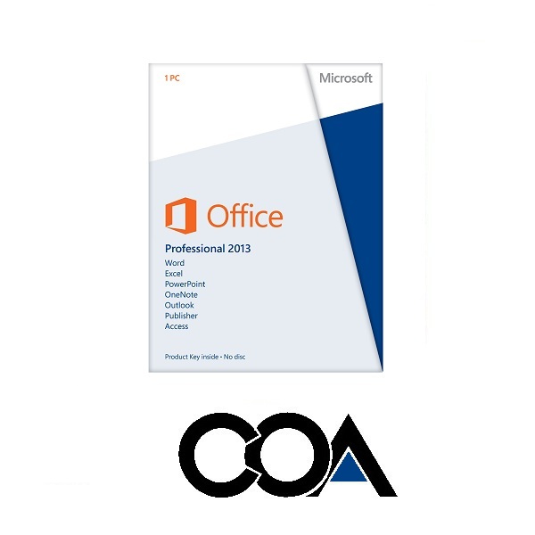 Office Pro 2013 COA